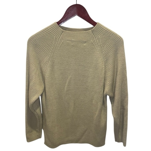 CAROLYN TAYLOR Sweater Women Size: L color: tan - Picture 2 of 7